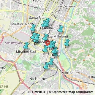 Mappa , 10127 Torino TO, Italia (1.3265)