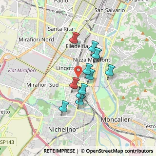 Mappa , 10127 Torino TO, Italia (1.30417)