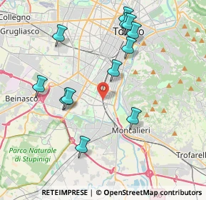 Mappa , 10127 Torino TO, Italia (4.14667)
