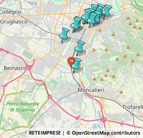 Mappa , 10127 Torino TO, Italia (4.40615)