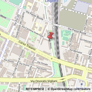 Mappa Corso Caio Plinio, 54, 10127 Torino, Torino (Piemonte)