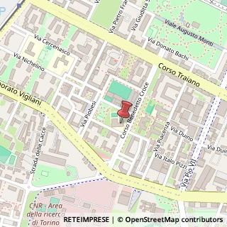 Mappa Corso Benedetto Croce, 20, 10135 Torino, Torino (Piemonte)