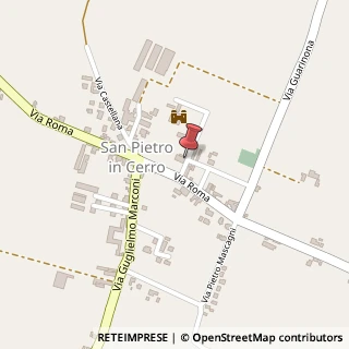Mappa Via Melchiorre Gioia, 14, 29010 San Pietro in Cerro, Piacenza (Emilia Romagna)