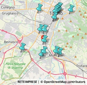 Mappa Corso Traiano N °, 10127 Torino TO, Italia (4.01176)