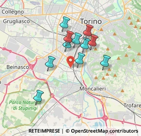 Mappa Corso Traiano N °, 10127 Torino TO, Italia (2.89273)