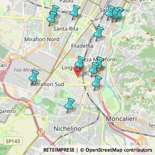 Mappa Corso Traiano N °, 10127 Torino TO, Italia (2.29357)