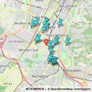 Mappa Corso Traiano N °, 10127 Torino TO, Italia (1.4985)