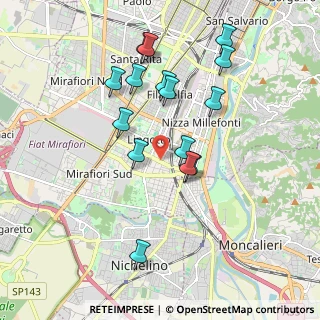 Mappa Corso Traiano N °, 10127 Torino TO, Italia (1.84067)