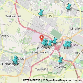 Mappa Via Bellezia, 10043 Orbassano TO, Italia (2.37727)