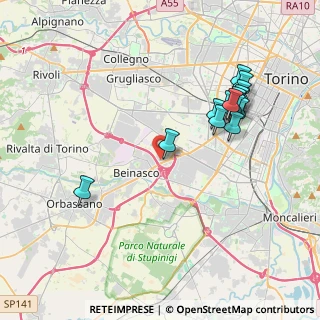 Mappa Via Giacomo Puccini, 10092 Beinasco TO, Italia (4.04143)