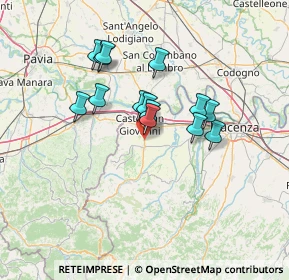 Mappa Str. Castel S. Giovanni, 29011 Borgonovo Val Tidone PC, Italia (10.95286)