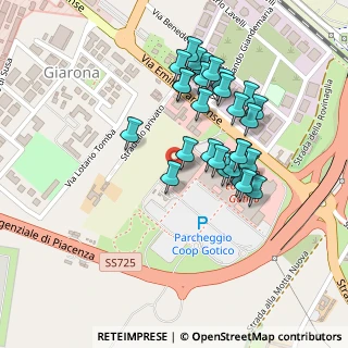 Mappa Centro Commerciale Gotico, 29122 Piacenza PC, Italia (0.21724)