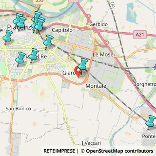 Mappa Centro Commerciale Gotico, 29122 Piacenza PC, Italia (3.36917)
