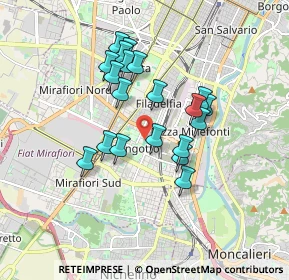 Mappa Via Carlo Bossoli, 10135 Torino TO, Italia (1.48)