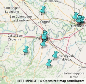 Mappa Via Corrado Visconti, 29122 Piacenza PC, Italia (16.88846)