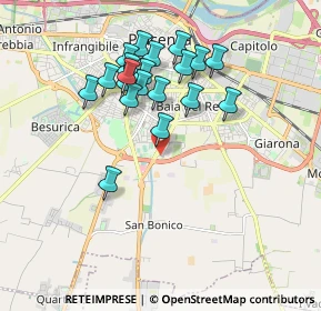 Mappa Via Corrado Visconti, 29122 Piacenza PC, Italia (1.7005)