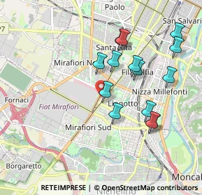 Mappa Via Alessandro Pernati di Momo, 10135 Torino TO, Italia (1.84)