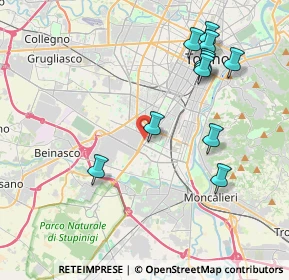 Mappa Via Alessandro Pernati di Momo, 10135 Torino TO, Italia (4.24636)