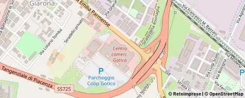 Mappa Piacenza