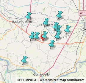 Mappa Piazza Ezio Galvani, 45020 San Bellino RO, Italia (5.935)