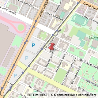 Mappa Via Podgora, 7, 10135 Torino, Torino (Piemonte)