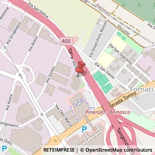 Mappa Via San Felice, 13, 10092 Beinasco, Torino (Piemonte)