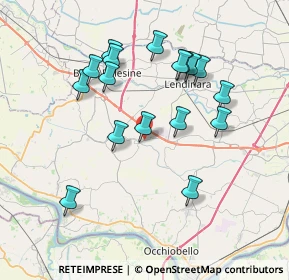 Mappa Via G. Marconi, 45020 Castelguglielmo RO, Italia (7.22588)