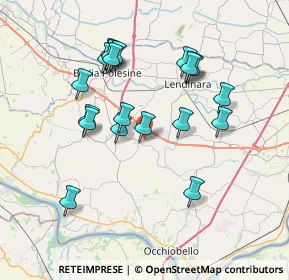 Mappa Via G. Marconi, 45020 Castelguglielmo RO, Italia (7.048)