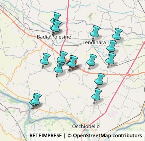 Mappa Via G. Marconi, 45020 Castelguglielmo RO, Italia (6.97941)