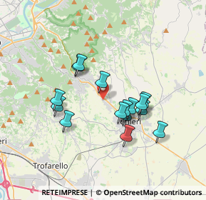 Mappa Via Adamello, 10025 Pino Torinese TO, Italia (3.016)