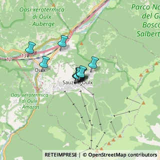 Mappa Via Monfol, 10050 Sauze d'Oulx TO, Italia (0.86545)