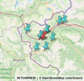 Mappa Sauze D'oulx, 10050 Sauze d'Oulx TO, Italia (8.08)