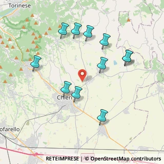 Mappa Strada Borgarella, 10023 Chieri TO, Italia (4.06)