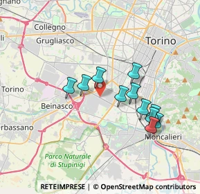 Mappa Corso Luigi Settembrini, 10135 Torino TO, Italia (3.11636)