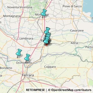 Mappa Via Canalbianco sx, 45100 Borsea RO, Italia (7.78667)