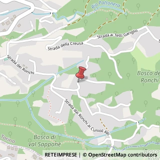 Mappa Str. dei Tetti Rubino, 8, 10033 Torino, Torino (Piemonte)
