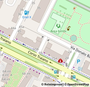 Mappa Via Donato Bachi, 10135 Torino TO, Italia (0.09231)