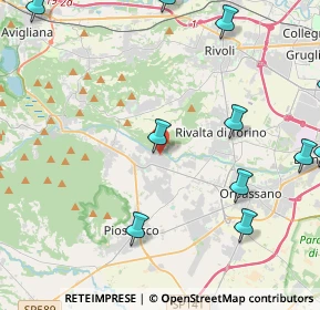 Mappa Via delle Camelie, 10090 Bruino TO, Italia (6.07)