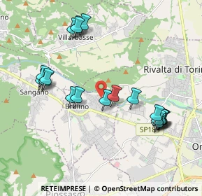 Mappa Via delle Camelie, 10090 Bruino TO, Italia (2.0725)