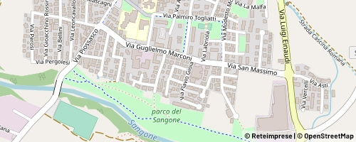 Mappa Rivalta di Torino