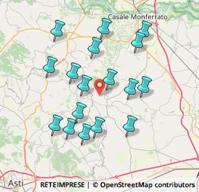 Mappa Cascina Mongetto, 15049 Vignale Monferrato AL, Italia (7.14118)