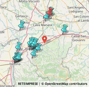 Mappa Via Salvo D'Acquisto, 27045 Casteggio PV, Italia (16.7505)