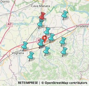 Mappa Via Salvo D'Acquisto, 27045 Casteggio PV, Italia (5.64583)