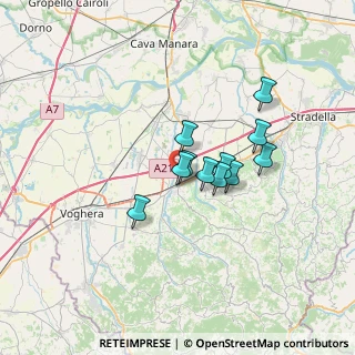 Mappa Via Salvo D'Acquisto, 27045 Casteggio PV, Italia (4.73818)