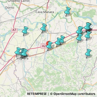 Mappa Via Salvo D'Acquisto, 27045 Casteggio PV, Italia (10.45)