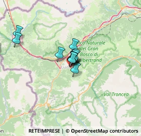 Mappa 10050 Sauze d'Oulx TO, Italia (3.45818)