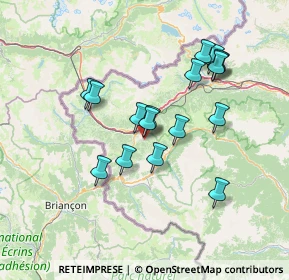 Mappa 10050 Sauze d'Oulx TO, Italia (12.71824)