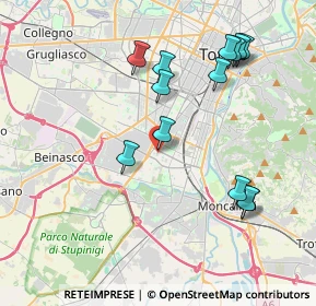 Mappa Via Cercenasco, 10135 Torino TO, Italia (4.1)