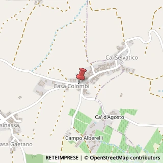 Mappa Via Casa Colombi, 14, 27040 Castana, Pavia (Lombardia)