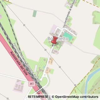 Mappa Via ferdinando di borbone 1, 29100 Piacenza, Piacenza (Emilia Romagna)